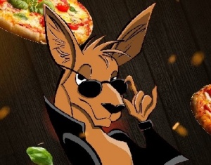 Kangaroo pizza